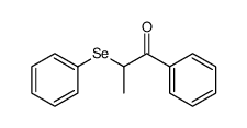 1-phenyl-2-phenylselanylpropan-1-one Structure