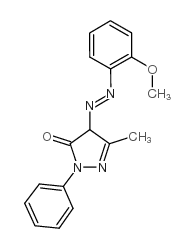 2,4-dihydro-4-[(2-methoxyphenyl)azo]-5-methyl-2-phenyl-3H-Pyrazol-3-one picture