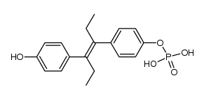 Fosfestrolmonophosphat Structure