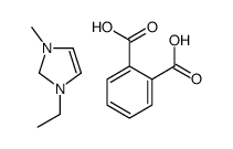 2-carboxybenzoate,1-ethyl-3-methyl-1,2-dihydroimidazol-1-ium Structure