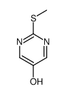 2-(甲硫基)-5-羟基嘧啶结构式