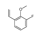 1-ethenyl-3-fluoro-2-methoxybenzene Structure