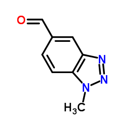 1-Methyl-1H-benzo[d][1,2,3]triazole-5-carbaldehyde Structure