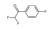 Ethanone, 2,2-difluoro-1-(4-fluorophenyl)- (9CI) Structure