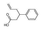3-phenylhex-5-enoic acid结构式