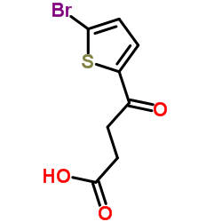 4-(5-溴-2-噻吩基)-4-氧代丁酸结构式