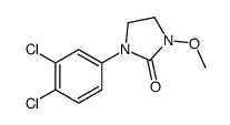 1-(3,4-dichlorophenyl)-3-methoxyimidazolidin-2-one结构式