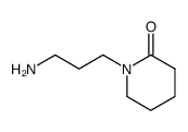 1-(3-amino-propyl)-piperidin-2-one结构式