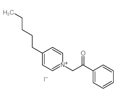 2-(4-pentylpyridin-1-yl)-1-phenyl-ethanone Structure