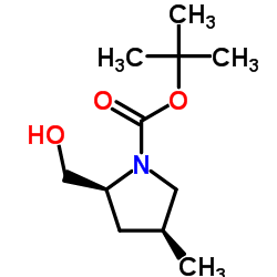 (2S,4S)-tert-Butyl 2-(hydroxymethyl)-4-methylpyrrolidine-1-carboxylate picture