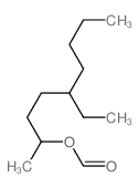 5-ethylnonan-2-yl formate结构式