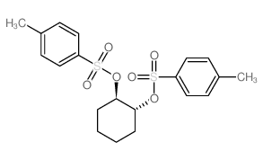 1-methyl-4-[(1R,2R)-2-(4-methylphenyl)sulfonyloxycyclohexyl]oxysulfonyl-benzene Structure