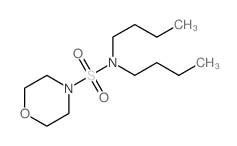 N,N-dibutylmorpholine-4-sulfonamide structure