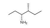 (1R,2R)-1-Ethyl-2-methylbutylamin结构式