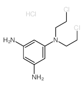 N1,N1-bis(2-chloroethyl)benzene-1,3,5-triamine结构式