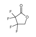 3,3,4,4-tetrafluorooxolan-2-one Structure