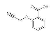 2-(cyanomethoxy)benzoic acid结构式