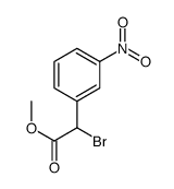 methyl 2-bromo-2-(3-nitrophenyl)acetate Structure