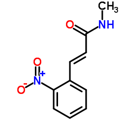 (2E)-N-Methyl-3-(2-nitrophenyl)acrylamide structure