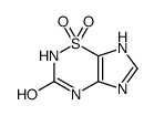 1,1-dioxo-4,7-dihydroimidazo[4,5-e][1,2,4]thiadiazin-3-one Structure
