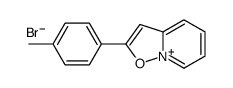 2-(4-methylphenyl)-[1,2]oxazolo[2,3-a]pyridin-8-ium,bromide Structure