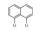 (naphthalene-1,8-diyl)dilithium结构式