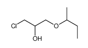 1-butan-2-yloxy-3-chloropropan-2-ol Structure