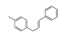 1-methyl-4-(3-phenylprop-2-enyl)benzene Structure