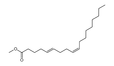 (5E,9Z)-Octadeca-5,9-dienoic acid methyl ester Structure