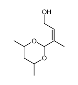 3-(4,6-dimethyl-1,3-dioxan-2-yl)but-2-en-1-ol Structure