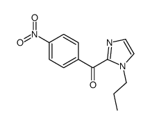 (4-nitrophenyl)-(1-propylimidazol-2-yl)methanone Structure