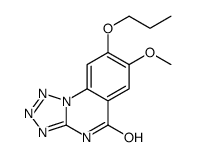 7-methoxy-8-propoxy-1H-tetrazolo[1,5-a]quinazolin-5-one结构式