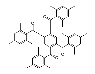 (2,4,6-trimethylphenyl)-[2,4,5-tris(2,4,6-trimethylbenzoyl)phenyl]methanone结构式