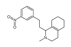 2-Methyl-1-(3-nitrophenethyl)-1,2,3,4,5,6,7,8-octahydroisoquinoline Structure