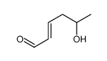 5-hydroxyhex-2-enal结构式