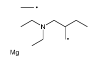 magnesium,N,N-diethyl-2-methanidylbutan-1-amine,ethane结构式