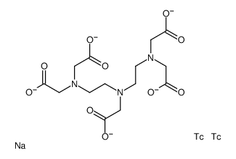 Technetium Tc 99m Pentetate structure