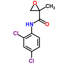 N-(2,4-Dichlorophenyl)-2-methyl-2-oxiranecarboxamide Structure