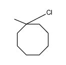 1-chloro-1-methylcyclooctane Structure