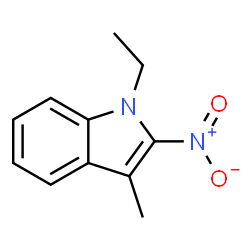 1H-Indole,1-ethyl-3-methyl-2-nitro-(9CI) picture