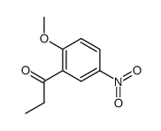 1-(2-methoxy-5-nitrophenyl)propan-1-one Structure