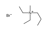 diethylmethylpropylammonium bromide structure