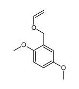 2-(ethenoxymethyl)-1,4-dimethoxybenzene结构式