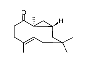 (+)-Bicyclohumulenone Structure