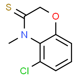 2H-1,4-Benzoxazine-3(4H)-thione,5-chloro-4-methyl- picture