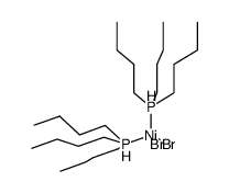 bis(tri-n-butylphosphine)nickel(II) bromide结构式