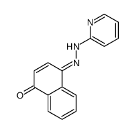 4-(2-pyridylazo)naphthol结构式