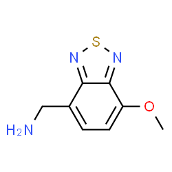 2,1,3-Benzothiadiazole-4-methanamine,7-methoxy-(9CI) structure