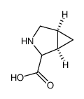 (1R,5S)-3-azabicyclo[3.1.0]hexane-2-carboxylic acid Structure