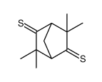 3,3,6,6-tetramethylnorbornane-2,5-dithione structure